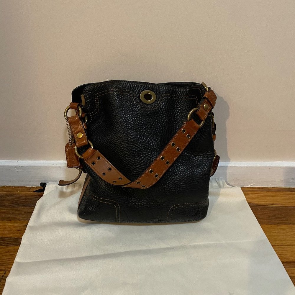 Coach Leather Shoulder Bag
